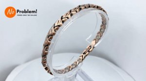 Медный магнитный браслет "Мия" неодимовый для лечения боли в суставах