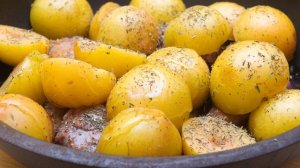 Утка на сковороде