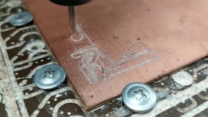 Фрезеровка платы на CNC фрезере