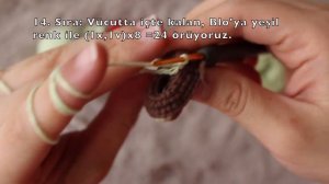 Amigurumi Baby Yoda Yapımı | Anahtarlık