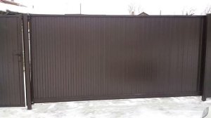 Откатные ворота.сидорин григорий.тюмень