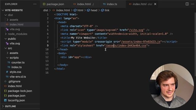 Deploying a Static Website with Vite + TypeScript смотреть онлайн