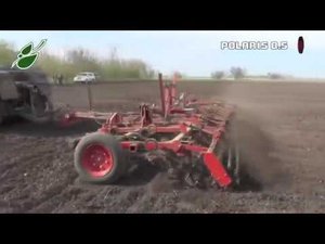 Культиватор POLARIS 8,5 в работе