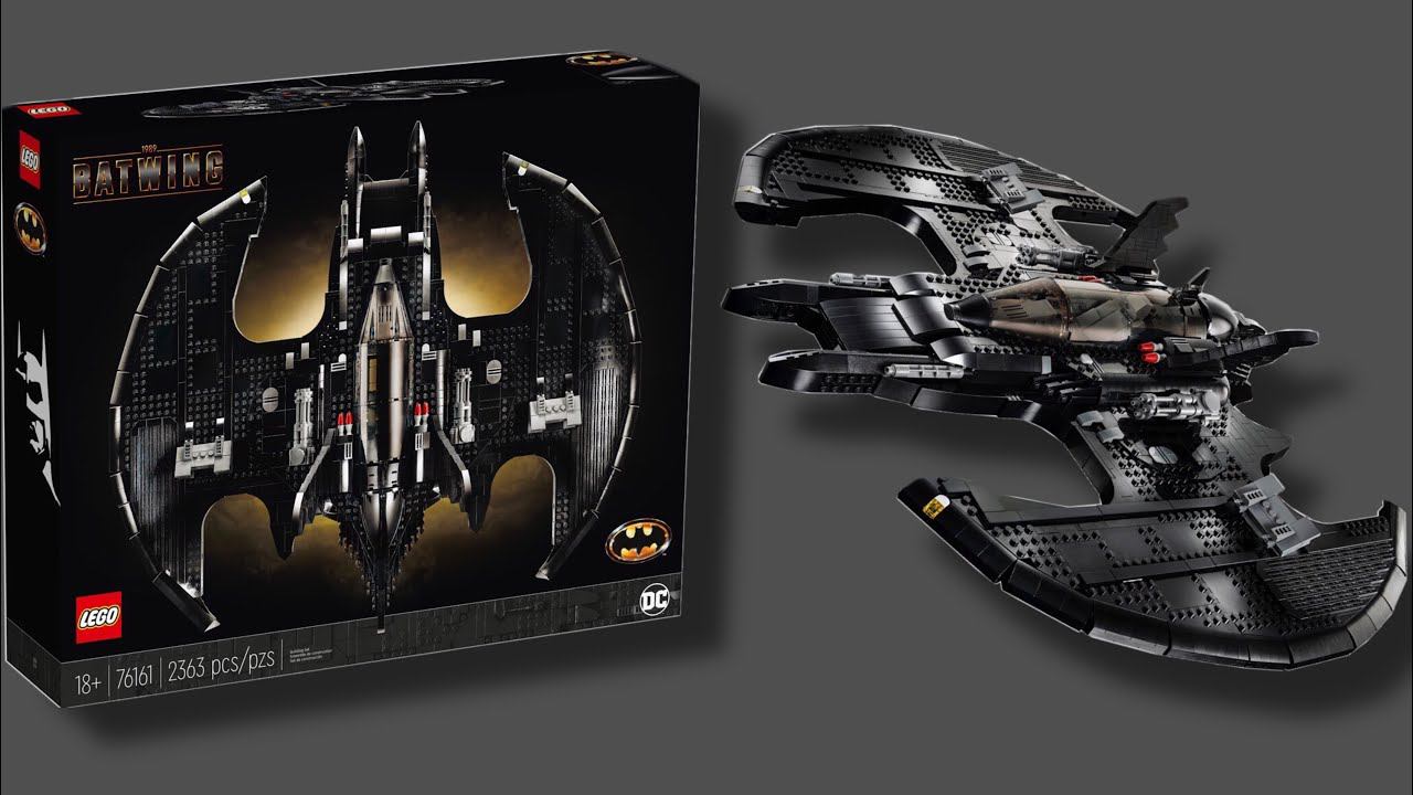Robi News #19 новый набор Lego «1989 Batwing» 76161 смотреть онлайн