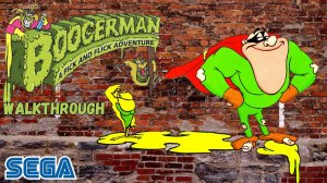 Бугермен. Boogerman A Pick and Flick Adventure. Прохождение. Сега. Sega 16 bit.