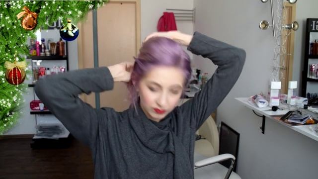 #60 Три варианта прически на новый год смотреть онлайн