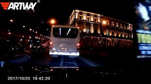 Видеорегистратор зеркало комбо Artway MD-161 (ночная съемка)