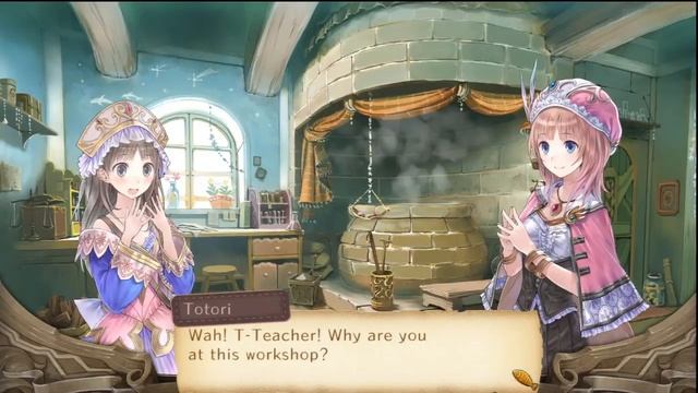 Atelier Totori ~ Event "Gino's Training" смотреть онлайн