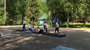 Спартакиада в лагере