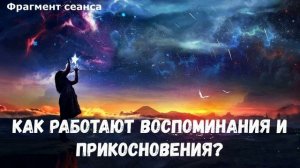 Как работают воспоминания и прикосновения