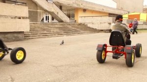 Гонки на веломобилях