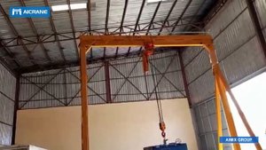 Мобильный козловой кран 6 тонн