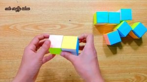 How To Make An Infinite Magic Cube From Origami Paper/Paper Craft/Diy Magic