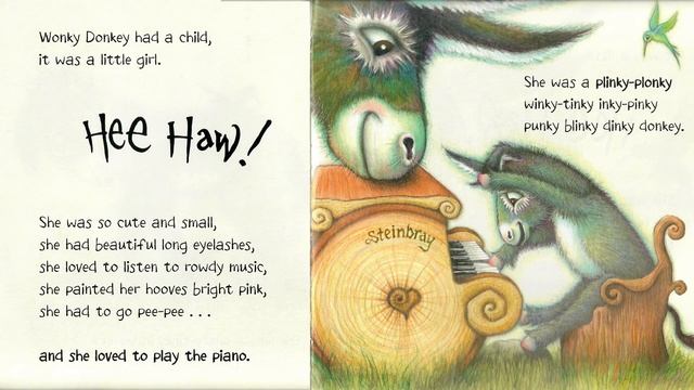 The Dinky Donkey - Book Read Aloud смотреть онлайн