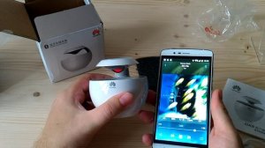 Huawei AM08 стильная bluetooth колонка, распаковка