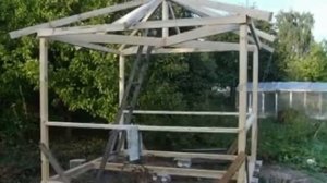 Беседка из Дерева 3х3