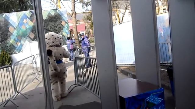 Simbol of the Olimpic games in life. смотреть онлайн