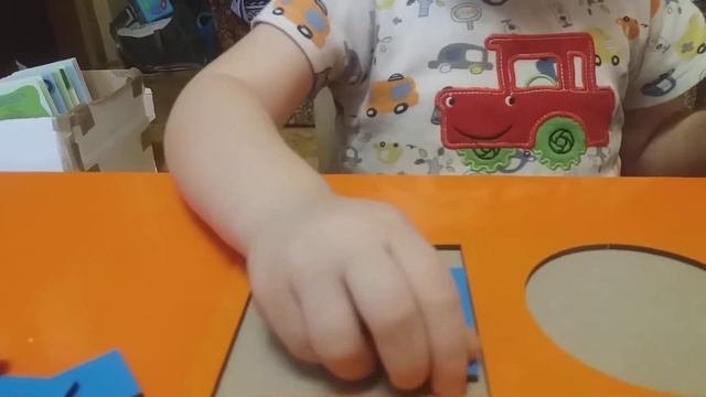 Головоломка веселая геометрия №2