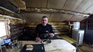 Рябчик на углях и как сделать манок из шприца.