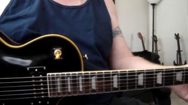 Epiphone Limited Edition Les Paul Custom Classic Antique Electric Guitar смотреть онлайн