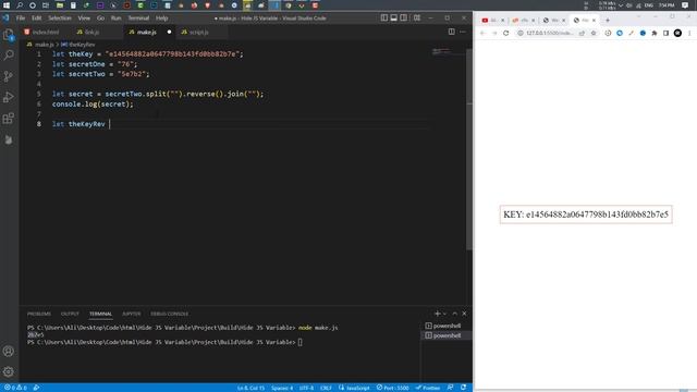 How to Hide JavaScript Variable Or Hide API KEY смотреть онлайн