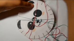 Кумихимо из восьми нитей . /Kumihimo of eight threads .