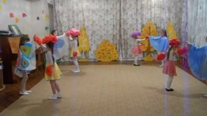 Танец бабочек и цветов