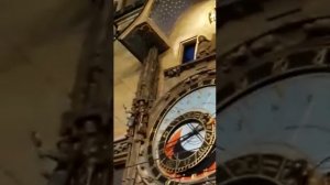 #Прага.  Пражские куранты. Часы работают))    28 ноября 2019 г.