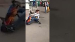 Дрифт карт дрифт трайк огонь и лёд Windtech Drift Cart 8″ Crazy Bug