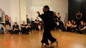 Bruno Tombari & Mariangeles Caamano 100% tango festival Ljubljana 25-03-2011 (milonga)