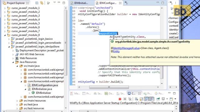 Curso Java EE7: Seguridad con JBoss PicketLink Parte II смотреть онлайн