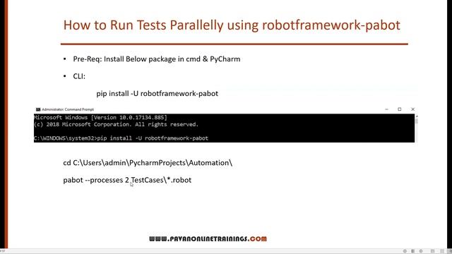 Part 24- Parallel Test Execution in Robot Framework | Selenium with Python