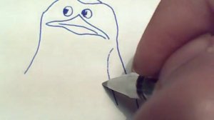 The Penguins of Madagascar (film) How to draw a easy? Пингвин из Мадагаскара Как нарисовать просто?