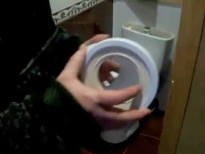 Установка унитаза
