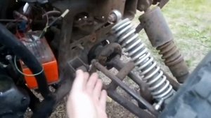 Самодельный квадрик на базе ИЖ Планета и Муравей
