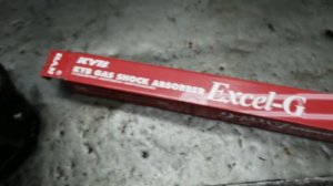 Альмера G15 задание амортизаторы  KAYABA спустя 35000км пробега!