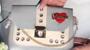 Мини сумочка love moschino,4 цвета