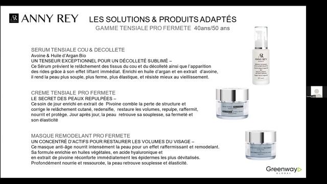 Anny Rey Monaco cosmetic training in French with translation into Czech смотреть онлайн