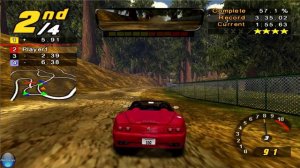 NFS Hot Pursuit 2 PS2 - Гонка на Ferrari 550 Barchetta