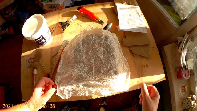 Идея поделки из картона-купюрница " Клад скорпиона"