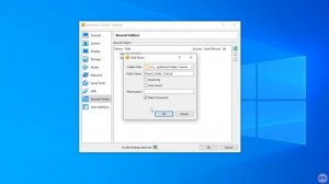 How To Share Files Between Windows VM and Host Machine - VirtualBox Shared Folders