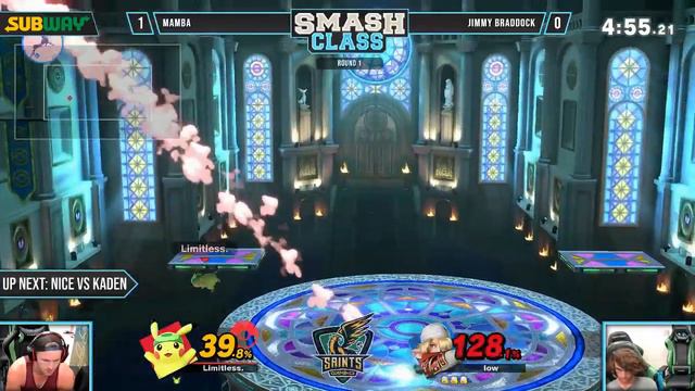 Round 1 - Jimmy Braddock (Sheik) vs. Mamba - Smash Class #91 смотреть онлайн