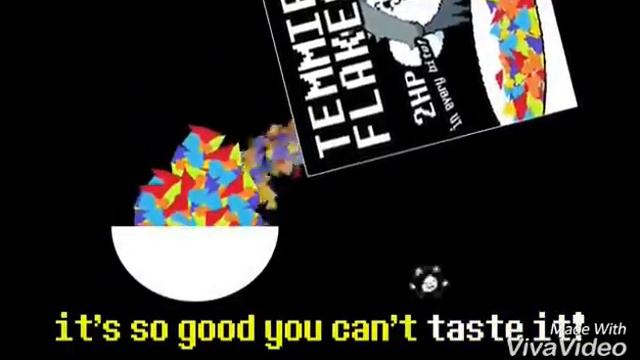 Temmie Flakes Breakfast Cereal REVERSED VERSION смотреть онлайн