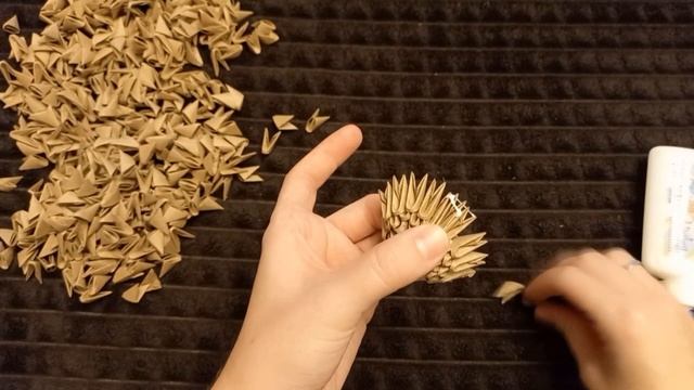 3D ORIGAMI REINDEER | creating 3d origami deer | 3d origami lesson | 3d origami tutorial смотреть онлайн