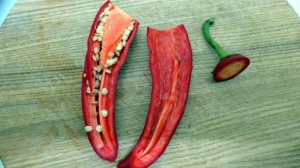 Аджика из двух видов перца