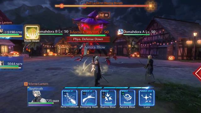 Final Fantasy VII Ever Crisis] Android] Halloween Event 2 Pumpkin Fest