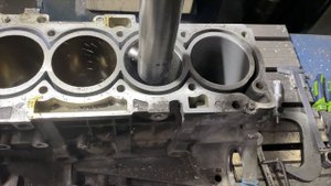 Гильзовка блока двигателя 2.0л бензин G4KD от Kia и Hyundai