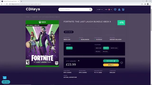 How To BUY ''The Last Laugh Bundle'' Right NOW & CHEAP - Fortnite Joker Skin, Poison Ivy & Midas Re смотреть онлайн
