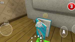 Где найти стикеры в гигантском доме  в игре супер беар адвенчер