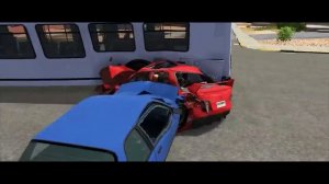 BeamNG Drive 24 - сборка лучших аварий за МЕСЯЦ!